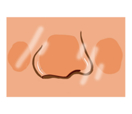 Exquisite nose sticker #11289868