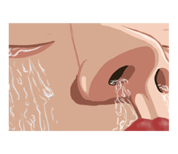 Exquisite nose sticker #11289871