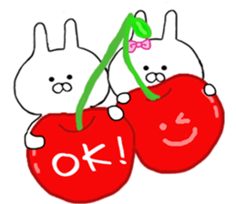 LovelyLovely rabbit sticker #11289916