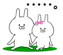 LovelyLovely rabbit sticker #11289924