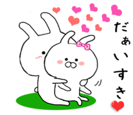 LovelyLovely rabbit sticker #11289926
