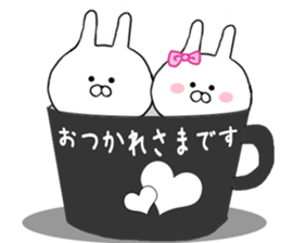 LovelyLovely rabbit sticker #11289942