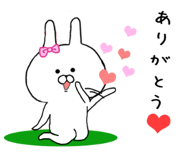 LovelyLovely rabbit sticker #11289943