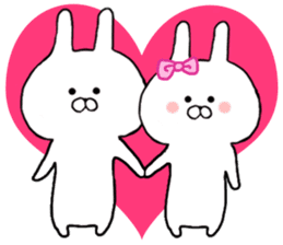 LovelyLovely rabbit sticker #11289950