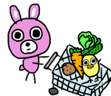 usari&piyo sticker #11290191