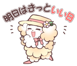 Cheer girl Maltese sticker #11290355