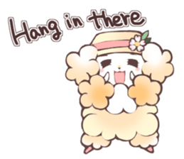 Cheer girl Maltese sticker #11290361