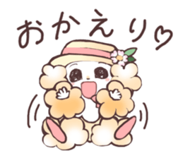 Cheer girl Maltese sticker #11290387