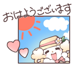 Cheer girl Maltese sticker #11290391