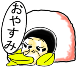 Penguin orangutan sticker #11290579