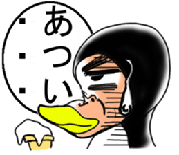 Penguin orangutan sticker #11290586