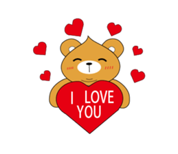 Shy Bobby Bear - chapter of life sticker #11290739