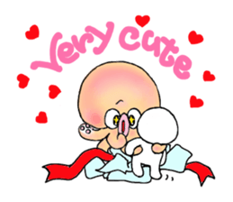 Octopus and funny pals sticker #11290848