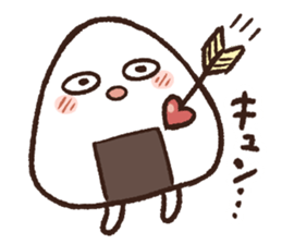 The corbicula which stays indoors 3 sticker #11291013