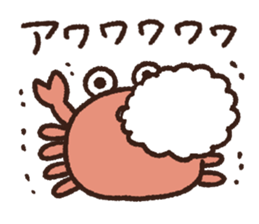 The corbicula which stays indoors 3 sticker #11291026