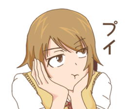 High school girls Nao sticker #11291472