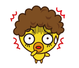 Aunty parakeet of Japan Osaka sticker #11291966