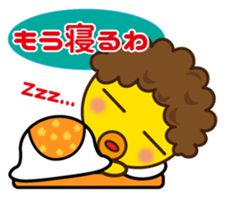 Aunty parakeet of Japan Osaka sticker #11291981