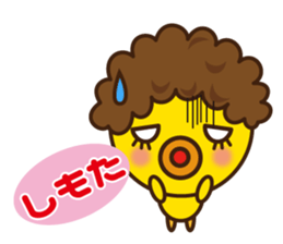 Aunty parakeet of Japan Osaka sticker #11291987