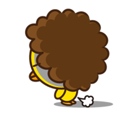 Aunty parakeet of Japan Osaka sticker #11291988