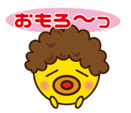 Aunty parakeet of Japan Osaka sticker #11291991