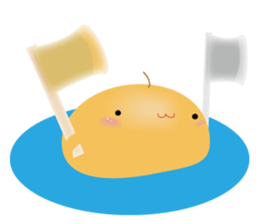 Blacky & penyori sticker #11292068