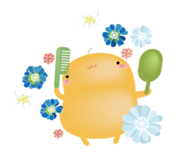 Blacky & penyori sticker #11292071