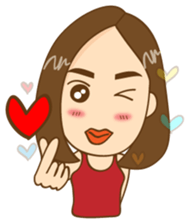 Nana girl Ying sabb sticker #11292420