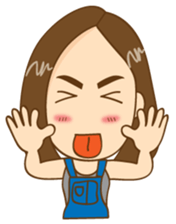 Nana girl Ying sabb sticker #11292421