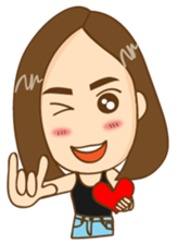 Nana girl Ying sabb sticker #11292423