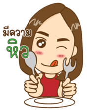 Nana girl Ying sabb sticker #11292428