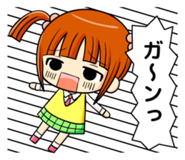 twin tail and daily life sticker #11292459