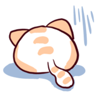 Orange Cat like Orange sticker #11292562