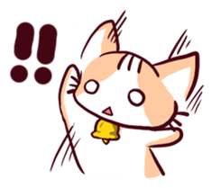 Orange Cat like Orange sticker #11292564