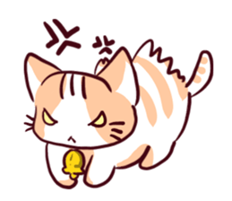 Orange Cat like Orange sticker #11292565