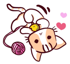 Orange Cat like Orange sticker #11292570