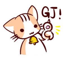 Orange Cat like Orange sticker #11292571