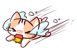 Orange Cat like Orange sticker #11292573