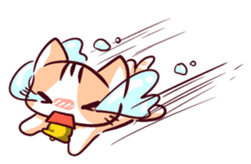 Orange Cat like Orange sticker #11292573