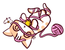 Orange Cat like Orange sticker #11292574