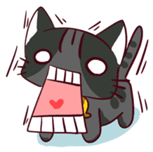 Orange Cat like Orange sticker #11292576