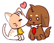 Orange Cat like Orange sticker #11292578