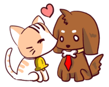 Orange Cat like Orange sticker #11292578