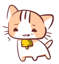 Orange Cat like Orange sticker #11292586