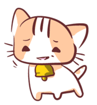 Orange Cat like Orange sticker #11292586