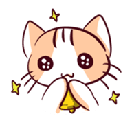 Orange Cat like Orange sticker #11292590