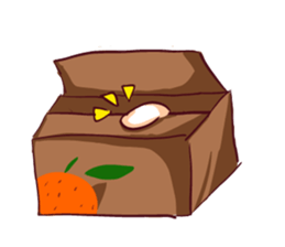 Orange Cat like Orange sticker #11292592