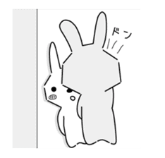 A rabbit is in love 3 sticker #11293118