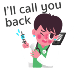 Dr.Pan&Nancy (Eng) sticker #11293138