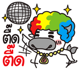 "PUEK" Buffalo with slow life 3 sticker #11293482